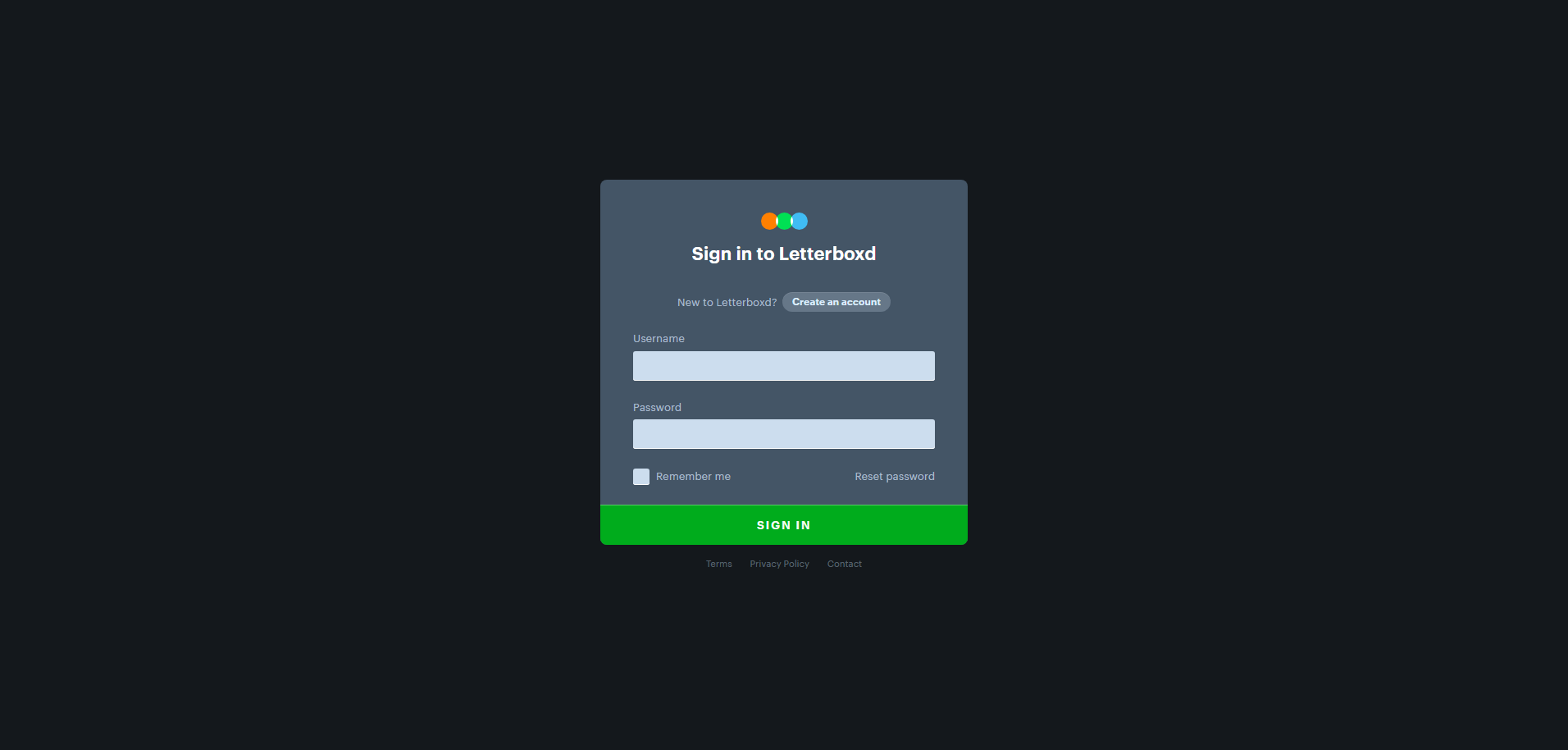 Sign in to Letterboxd
